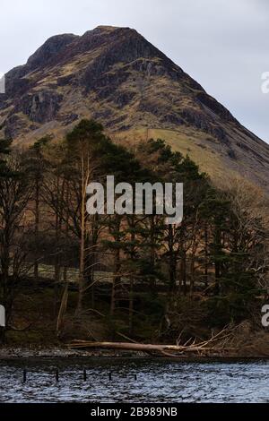 Yewbarrow in the English Lake District Stock Photo