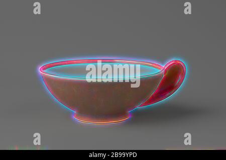 Modern Glass Cup for Coffee and Tea 3D model