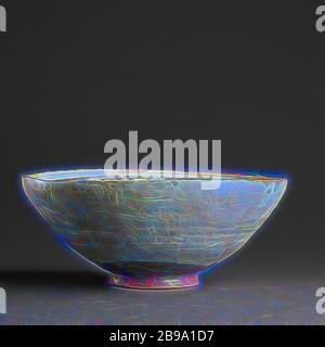Panel Colored Glass Batter Bowl