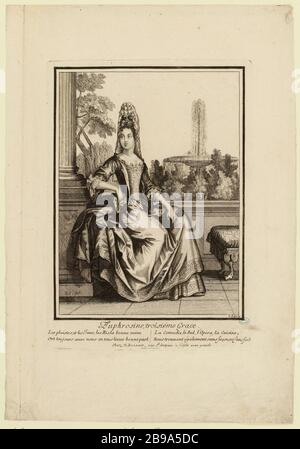 Euphrosine, third Grace (registered title) | Series Three Graces: Euphrosyne, With third (dummy title) Stock Photo