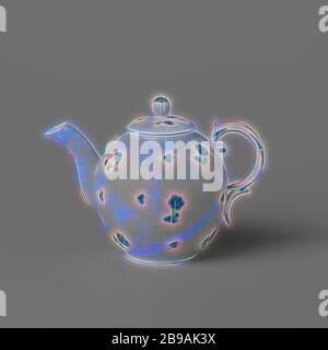 Teapot Painted With Scattered Flowers Parts Of A Coffee And Tea Set Consisting Of A Coffee