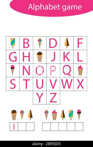 spelling word scramble game for word crocodile illustration stock
