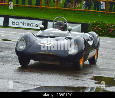 Peter Horsman, Lotus Climax 17, Madgwick Cup, Goodwood Revival 2017, September 2017, automobiles, cars, circuit racing, Classic, competition, England, Stock Photo