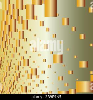 Abstract background with cubes Stock Vector