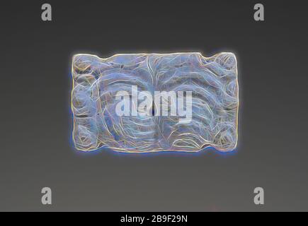 Cast Pendant, Greece, about 14th century B.C, Glass, 2.5 cm (1 in Stock Photo