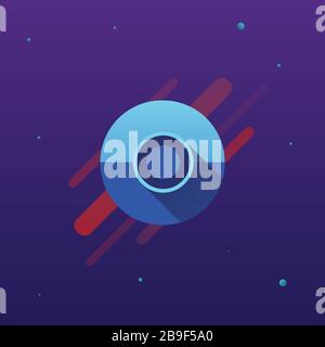 edit logo and icon vector Isolated image Stock Vector