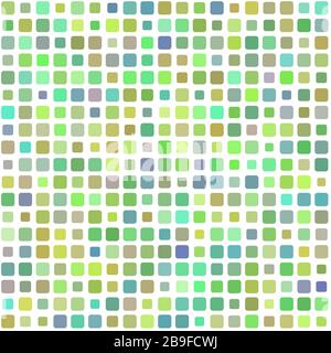 Background of colored green mosaic Stock Vector