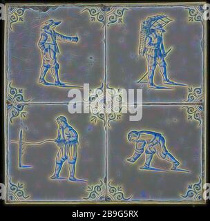 Various ceramic tiles on white background Stock Photo Alamy