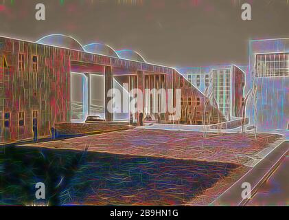 Scopus Building Hadassah University on Scopus. Courtyard between maternity pavilion and ...