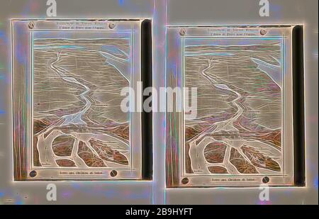 Maps, plans, restorations, etc. Map of Egypt. 1900 Stock Photo