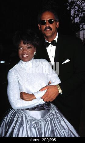 ***FILE PHOTO*** Oprah Winfrey Announces Boyfriend Stedman Graham Is Practicing Social Distancing After Traveling. OPRAH WINFREY and STEDMAN GRAHAM attend the ESSENCE AWARDS at the Paramount Theatre, New York City. May 12, 1995 Credit All Uses Credit: Walter McBride/MediaPunch, Stock Photo