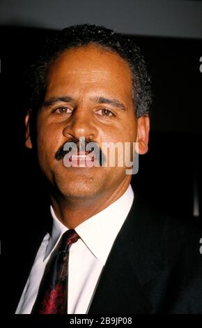 ***FILE PHOTO*** Oprah Winfrey Announces Boyfriend Stedman Graham Is Practicing Social Distancing After Traveling. Stedman Graham pictured in the early 1990's in New York City. Credt: Walter McBride/MediaPuch Stock Photo