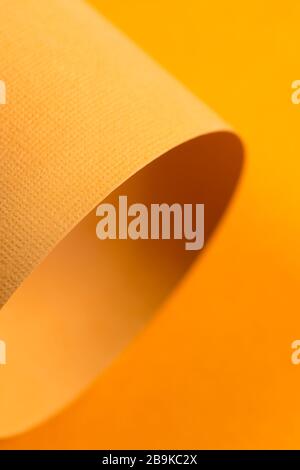 Yellow color paper designs Stock Photo