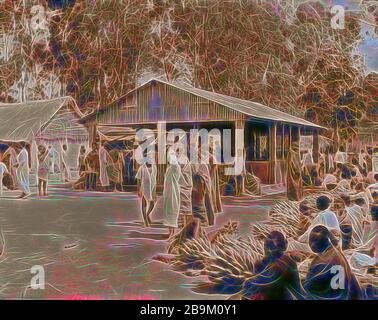 Uganda. From Hoima to Fort Portal. The native market. 1936, Uganda Stock Photo