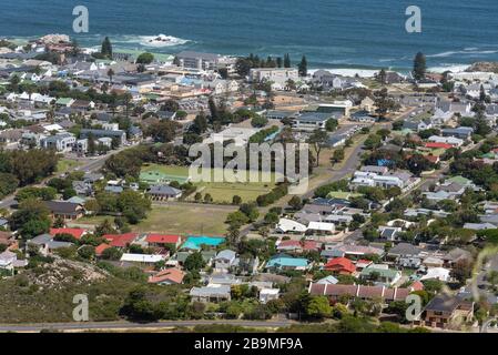 Hermanus town centre a holiday resort in the Overstrand region of the ...