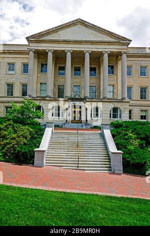 Oliver Hill building at Richmond Virginia the capitol capital city of the commonwealth of virginia Stock Photo