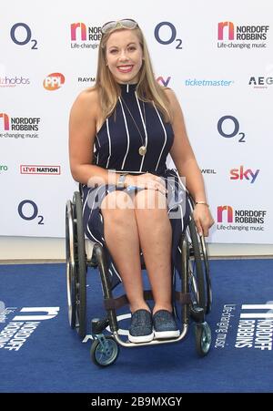 Hannah Cockroft Attending The Nordoff Robbins O2 Silver Clef Awards ...