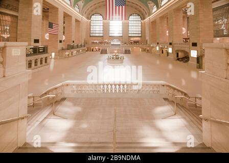 Empty Grand Central Station Stock Photo