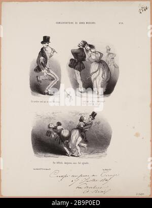 Conservatory of modern dance / No. 10 / One rider who is worth two ... [...] Stock Photo