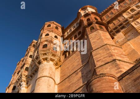 Mehrangarh Fort Jodhpur Rajasthan India Stock Photo