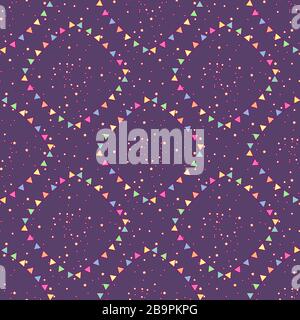 vector Cute simple seamless pattern. cartoon background Stock Vector
