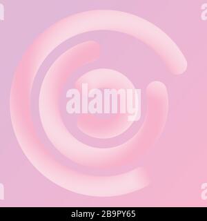 Abstract modern gradient pink and living coral blend line cover background. Use for ad, poster, artwork, template design, artwork. illustration vector Stock Vector