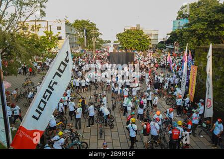 MB FEST 2020 Makassar Bike Festival 14/15 March at Fort Rotterdam South Sulawesi Selatan Makassar Indonesia 14/15 March 2020 Stock Photo