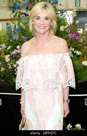 May 21, 2018 - London, England, UK - RHS Chelsea Flower Show Press Day Photo Shows: Anthea Turner Stock Photo