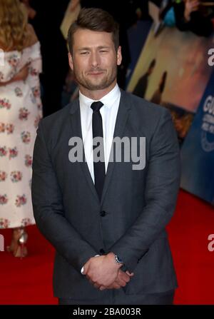 Glen Powell attending The Guernsey Literary and Potato Peel Pie Society ...