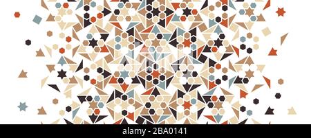 Arabesque vector seamless pattern Stock Vector