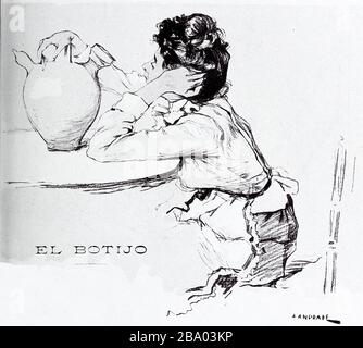 1902 02 08 Blanco Y Negro Apeles Mestres Stock Photo Alamy