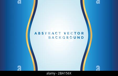 Abstract blue vector background for use in design Stock Vector