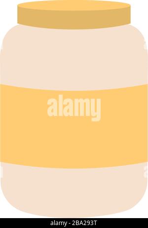 Isolated pill bottle icon Stock Vector