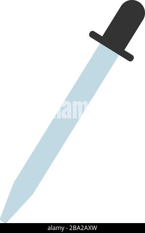 Isolated dropper icon Stock Vector