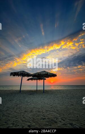 Morning view in Fanateer Beach - Al Jubail City,Saudi Arabia ...