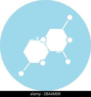 dna molecule structure silhouette style Stock Vector Image & Art - Alamy