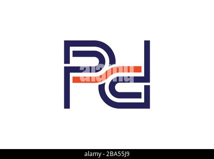 P D, PD Initial Letter Logo Design Vector Template, Graphic Alphabet Symbol  For Corporate Business Identity Royalty Free SVG, Cliparts, Vectors, and  Stock Illustration. Image 143122555.