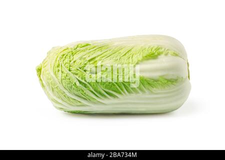 Chinese cabbage isolated on white Stock Photo
