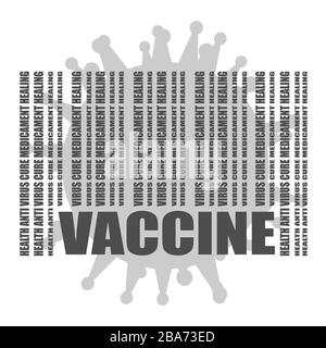 Virus diseases relative illustration Stock Vector
