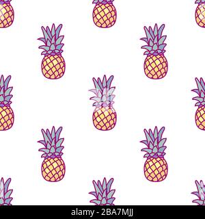 vector cute seamless pattern art for kids Stock Vector