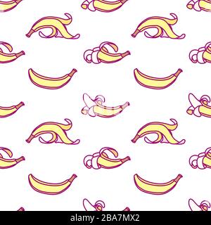 vector cute seamless pattern art for kids Stock Vector