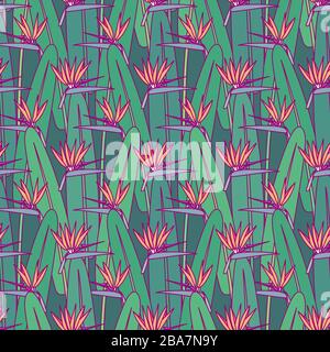 vector cute seamless pattern art for kids Stock Vector