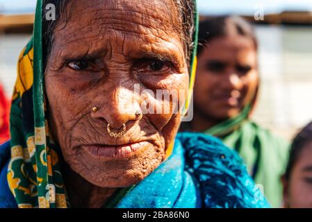 Chars in Bangladesh Stock Photo