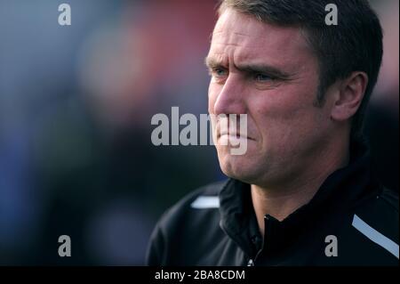 Birmingham City manager Lee Clark Stock Photo