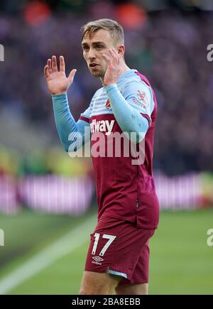 West Ham United's Jarrod Bowen Stock Photo