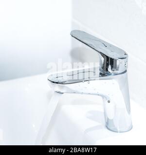 Water shortages - changing climate will cause a lot of problems with water supply Stock Photo