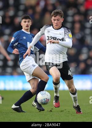 Derby County's Max Bird Stock Photo