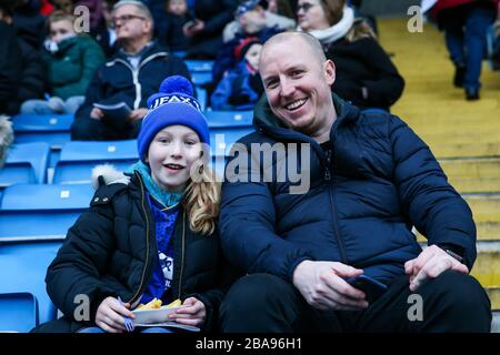 FC Halifax Town fans during the  Vanarama Conference Premier League  match at The Shay Stock Photo