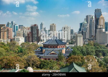 Jan 23,2020-Guangzhou,China-The Sun Yat-Sen Memorial Hall in Guangzhou ,China Stock Photo