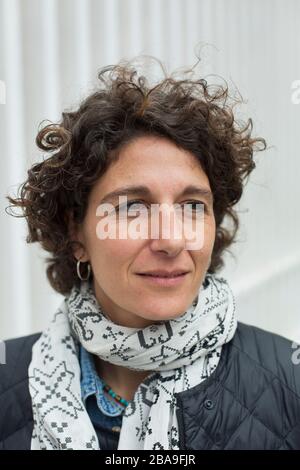 Marina Garcés. Catalan philosopher, Filòsofa catalan. Stock Photo